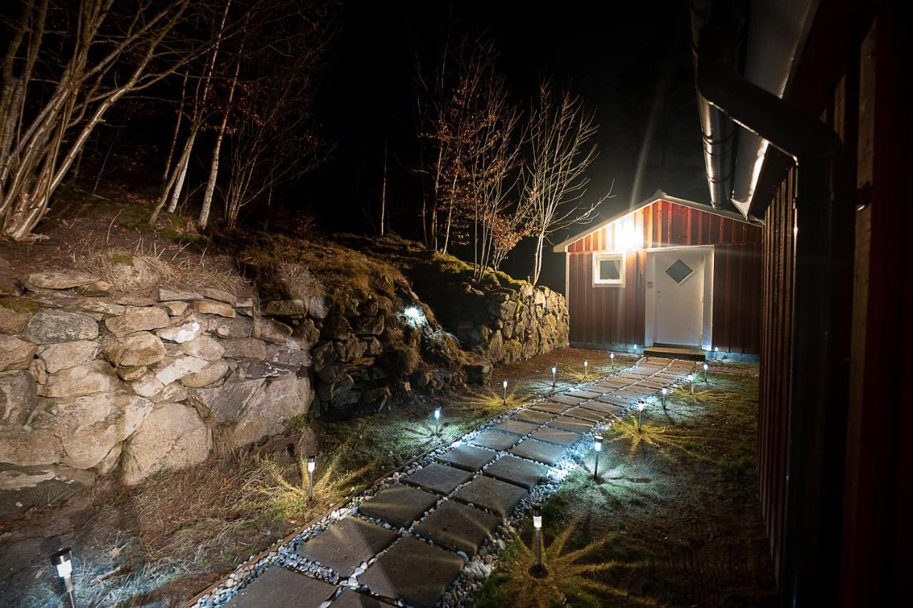 Skogsstuga I Bassholma Vila Munka-Ljungby Exterior foto
